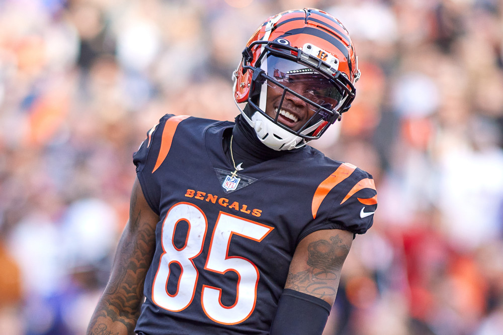 Justin is taking Tee Higgins as the WR1 for the Bengals. Do you agree? 