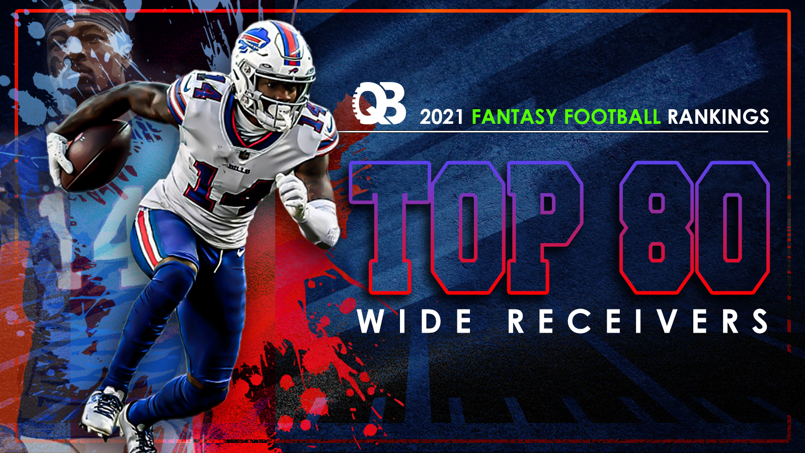Top 80 Wide Receivers for 2021 QB List