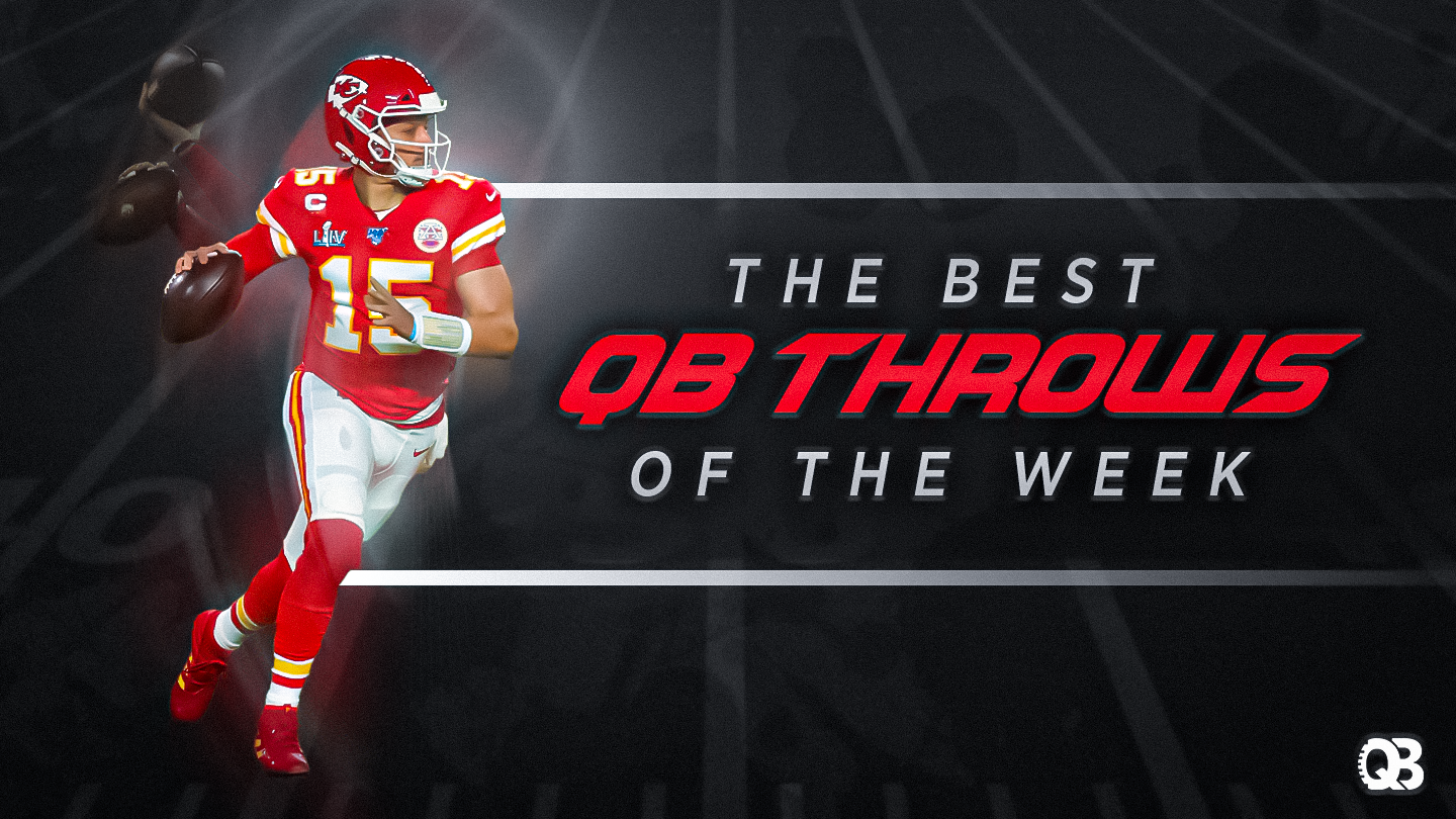 The Best QB Throws Week 1 QB List