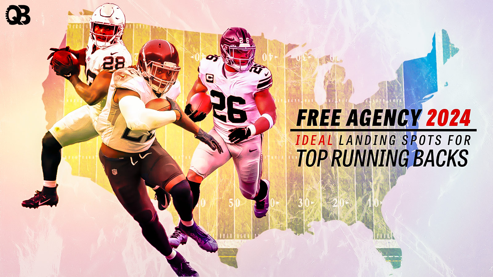 Free Agency 2024: Ideal Landing Spot For Top Running Backs – QB List