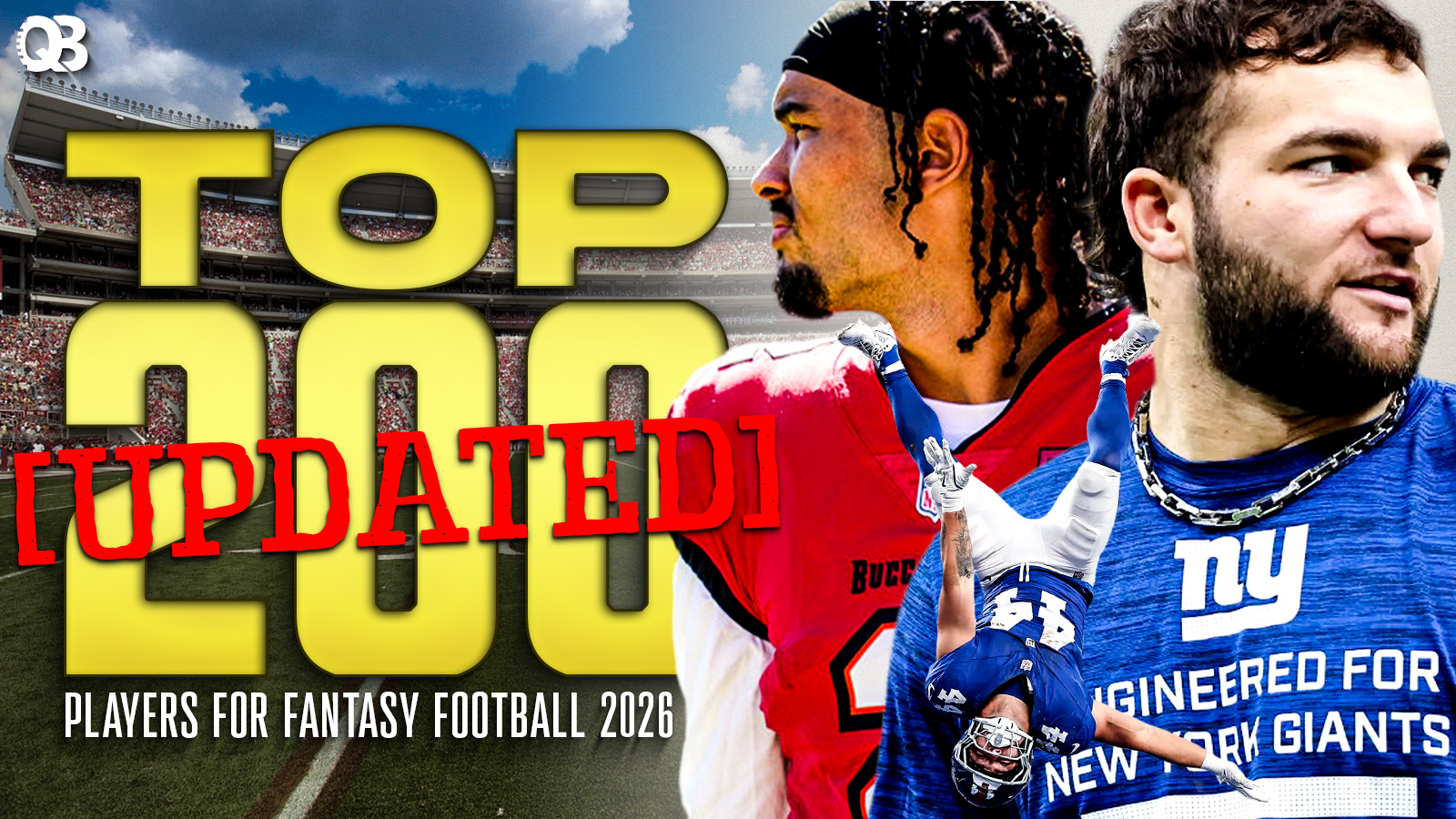 Top 200 Fantasy Football Rankings for 2026 – 5/26 UPDATE – QB List