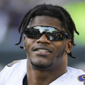 Lamar Jackson sunglasses