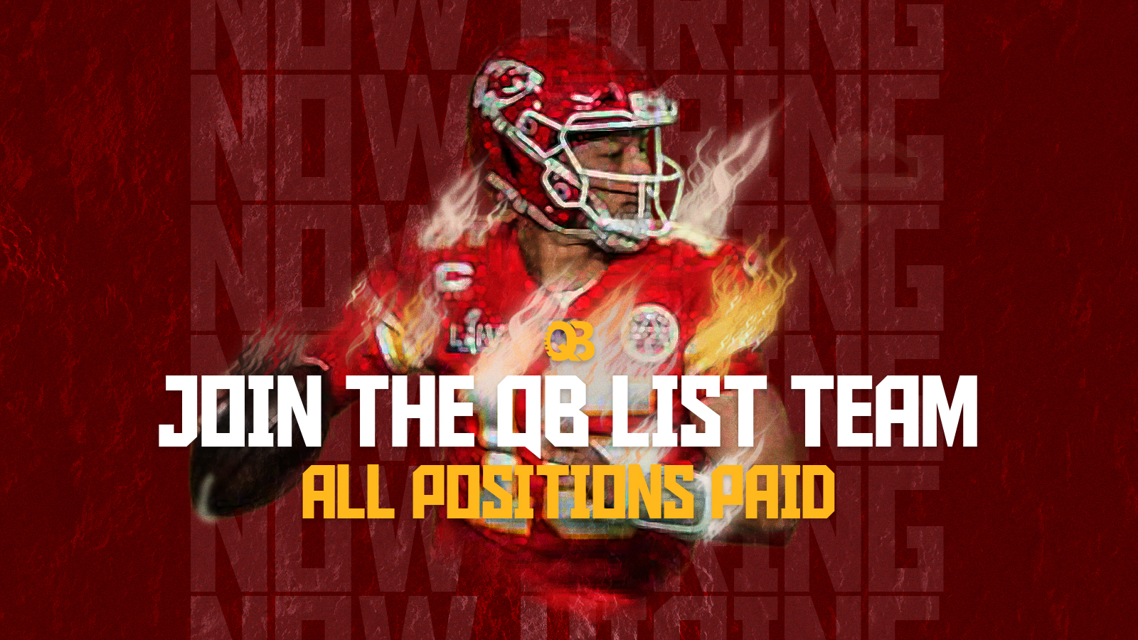 Join The QB List Team All Positions Paid QB List