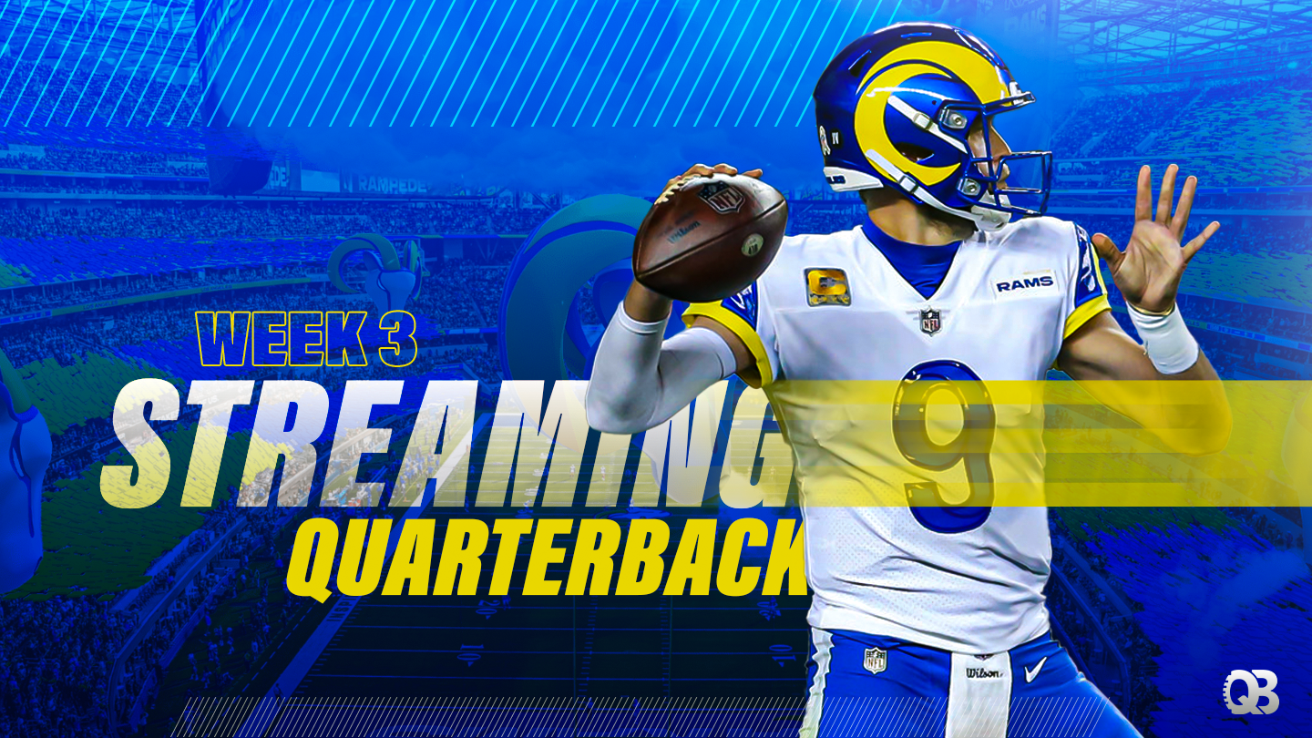 Fantasy football QB streamers: Quarterbacks to stream off waiver wire for  Week 3 - DraftKings Network