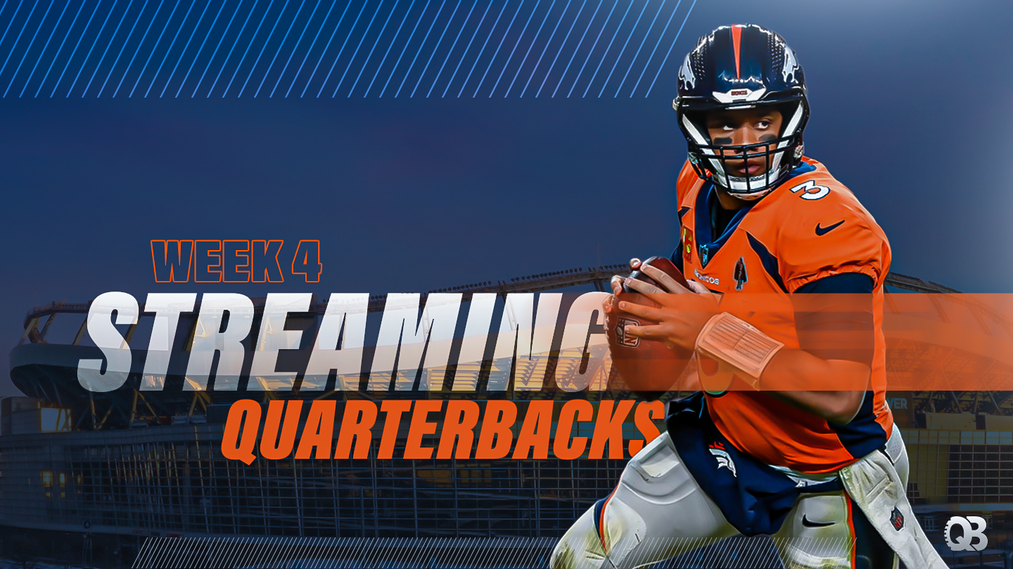 Fantasy football QB streamers: Quarterbacks to stream off waiver wire for  Week 4 - DraftKings Network