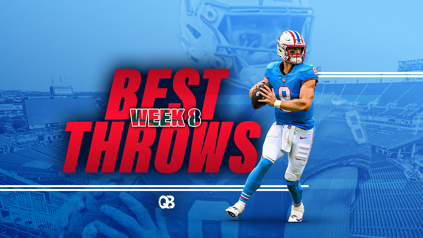 The Best QB Throws Week 8 QB List