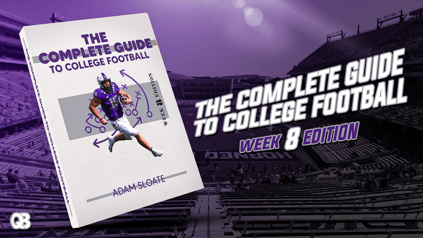 The Complete Guide to College Football, Week Eight Edition – QB List